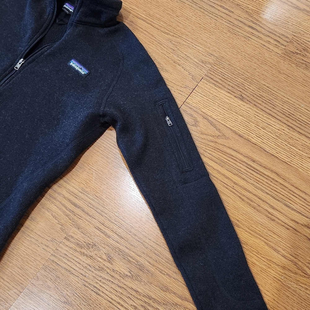 Patagonia Kids Black Fleece Pullover Size S - Picture 5 of 6
